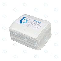 Салфетки безворсовые S-WIPE повышенной прочности 34х49см цвет белый в упаковке 35 штук