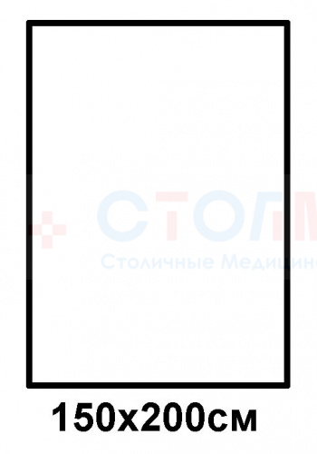 Простыня для инструментального стола 150х200см стерильная фото 2