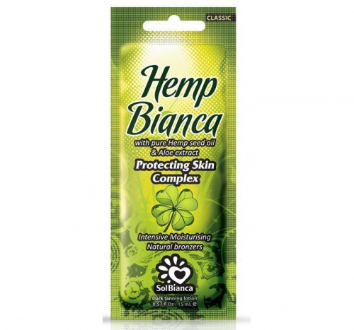 Крем Hemp Bianca с маслом семян конопли и экстрактом алоэ SolBianca, 15 мл, 1 шт/упк Крем Hemp Bianca с маслом семян конопли и экстрактом алоэ SolBianca, 15 мл, 1 шт/упк