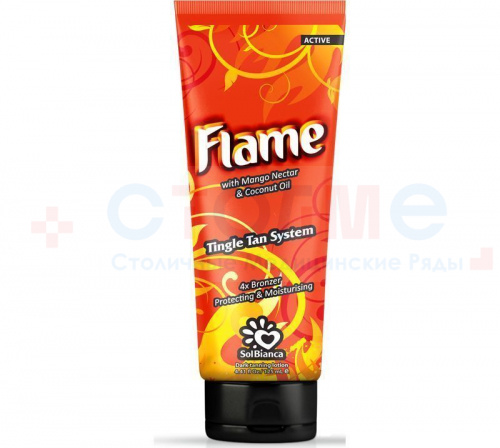 Крем Flame с нектаром манго и бронзаторами SolBianca, 125 мл, 1 шт/упк Крем Flame с нектаром манго и бронзаторами SolBianca, 125 мл, 1 шт/упк